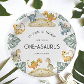 恐竜ファースト誕生日オニザウルスパーティー ペーパープレート