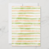 恐竜フォーボーイ4th誕生日パーティの招待状 招待状 (裏面)