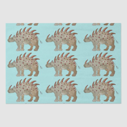 恐竜フレンドリー類 薄葉紙 (正面)