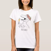 恐竜ブライダルパーティティー Tシャツ (正面)