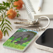 恐竜ブラキオサウルス キーホルダー (正面右)