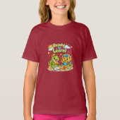 恐竜プリスクールシャツの準備完了 Tシャツ (正面)