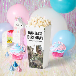 恐竜プリント可能な誕生日パーティー，ディノパーティー フェイバーボックス