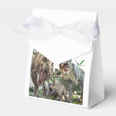 恐竜プリント可能な誕生日パーティー, Tレックス誕生日 フェイバーボックス (正面サイド)