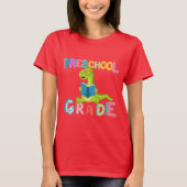 恐竜プレスクールGRADE分隊先生 Tシャツ (正面)