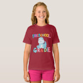 恐竜プレスクールGRADE分隊先生 Tシャツ (正面フル)