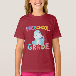 恐竜プレスクールGRADE分隊先生 Tシャツ