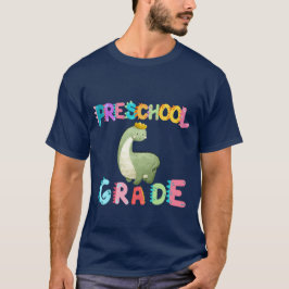 恐竜プレスクールGRADE分隊先生 Tシャツ