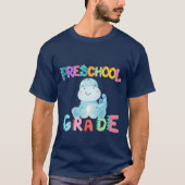 恐竜プレスクールGRADE分隊先生 Tシャツ (正面)