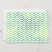 恐竜プールパーティーサンキューカードと写真 サンキューカード (裏面)