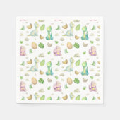 恐竜ベビー スタンダードカクテルナプキン (正面)