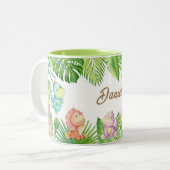 恐竜ベビー ツートーンマグカップ (正面左)