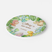 恐竜ベビー ペーパープレート (アングル)