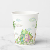 恐竜ベビー 紙コップ (裏面)