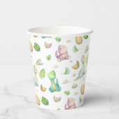 恐竜ベビー 紙コップ (裏面)
