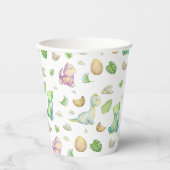 恐竜ベビー 紙コップ (正面)