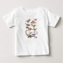 恐竜ベビーTシャツ