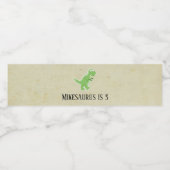 恐竜ボトルラベル子供へ ペットボトルラベル (シングルラベル)