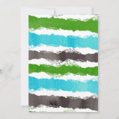 恐竜ボーイ誕生日招待状 招待状 (裏面)