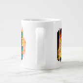 恐竜マグ、巨大コーヒーカップ、古代 ジャンボコーヒーマグカップ (裏面)