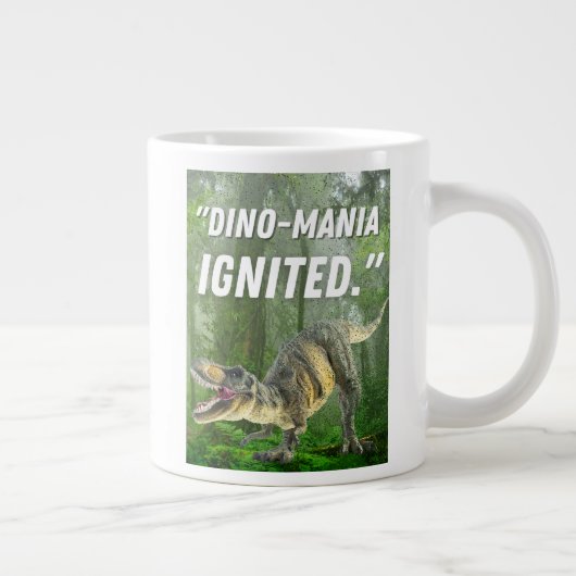 恐竜マグ、巨大コーヒーカップ、古代 ジャンボコーヒーマグカップ (右)