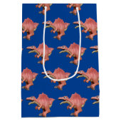 恐竜マンガ玩具スピノサウルス ミディアムペーパーバッグ (裏面)