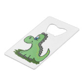 恐竜マンガ クレジットカード栓抜き (裏面アングル)