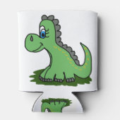 恐竜マンガ 缶クーラー (裏面)