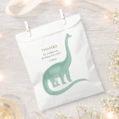 恐竜ミニマル誕生会 フェイバーバッグ (クリップ留めされた状態)