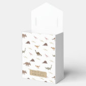 恐竜モダンテーマパーティーの好意ボックスのテント フェイバーボックス (オープン)