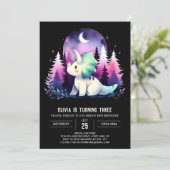 恐竜モダントリケラトプス誕生日 招待状 (スタンド正面)