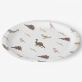 恐竜モダンパーティープレート ペーパープレート (アングル)