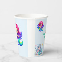 恐竜モダン人魚の誕生日パーティー