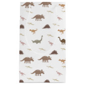 恐竜モダン抱き枕 スモールペーパーバッグ (正面)