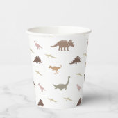 恐竜モダン紙カップ 紙コップ (左)