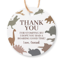 恐竜モダン誕生日パーティーありがとうラウンド