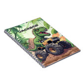 恐竜モンスタートラックカスタム新学期 ノートブック (右側)