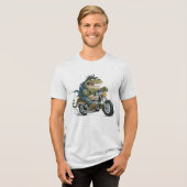 恐竜モンスター トライブレンドTシャツ (正面全面)