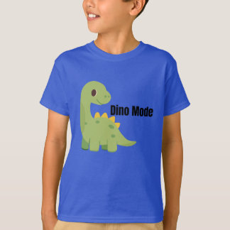 恐竜モード恐竜グラフィックキッズTシャツ–かわいい Tシャツ