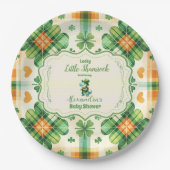 恐竜ラッキーリトルシャームロック ペーパープレート (正面)