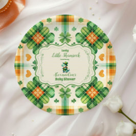 恐竜ラッキーリトルシャームロック ペーパープレート