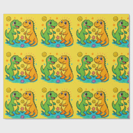 恐竜ラッピング紙🦖🎁 ラッピングペーパー