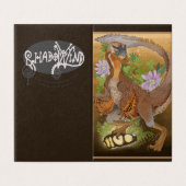 恐竜ラプタージャングルアート誕生日 (外部フラット)