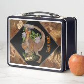 恐竜ラプタージャングルアート メタルランチボックス (インサイチュ)