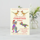 恐竜ラプターTレックス怖いキッズクリスマスパーティー (スタンド正面)