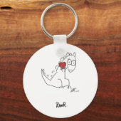 恐竜ラー！ キーホルダー (正面)