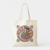 恐竜ロボットのトートバッグ トートバッグ (裏面)