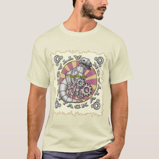 恐竜ロボット Tシャツ (正面)