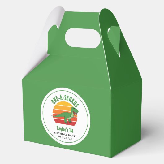 恐竜ワンサウルス男女兼用1歳 フェイバーボックス (正面)