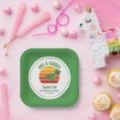 恐竜ワンサウルス男女兼用1歳 ペーパープレート (パーティー)